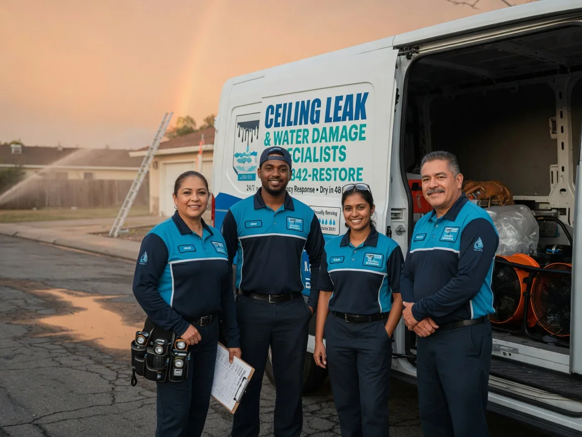 Ceiling Leak Cleanup company in Oak Hill, OH